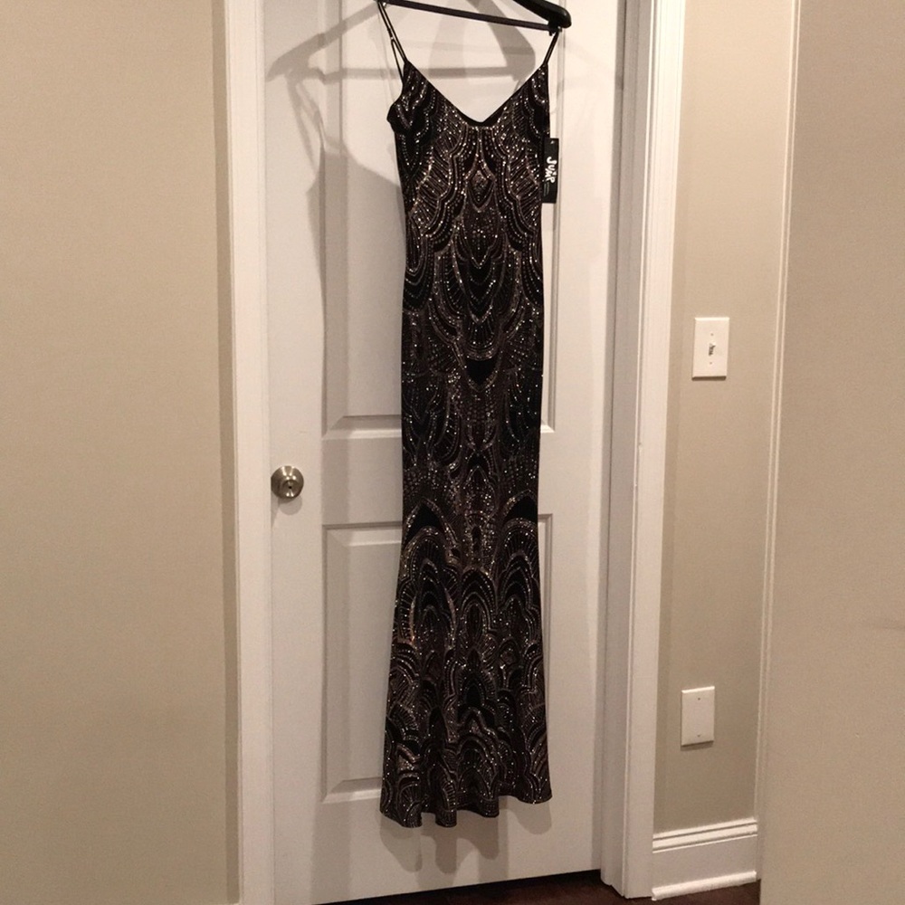 Long cocktail dress